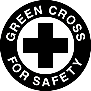 Green Cross For Safety Logo