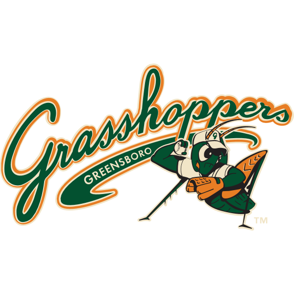 GREENSBORO GRASSHOPPERS Logo