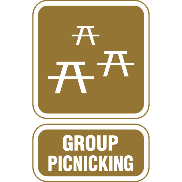 GROUP PICNIC SIGN Logo ,Logo , icon , SVG GROUP PICNIC SIGN Logo