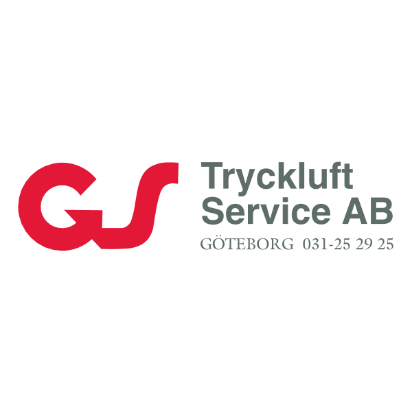 GS Tryckluft Service Logo ,Logo , icon , SVG GS Tryckluft Service Logo