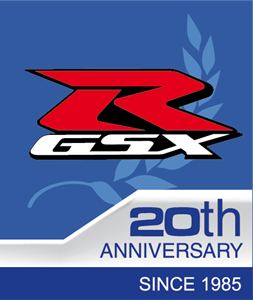 GSXR 20th anniversary Logo ,Logo , icon , SVG GSXR 20th anniversary Logo