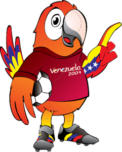 Guaki Mascota de la Copa America 2007 Logo ,Logo , icon , SVG Guaki Mascota de la Copa America 2007 Logo