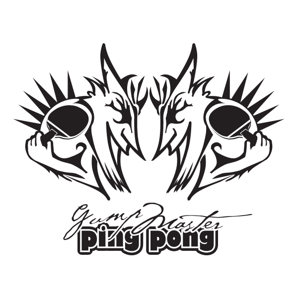 Gump Master Ping Pong Logo ,Logo , icon , SVG Gump Master Ping Pong Logo