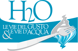 h20 le vie del gusto e le vie d’acqua Logo ,Logo , icon , SVG h20 le vie del gusto e le vie d’acqua Logo
