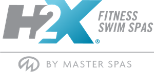 H2X Swim Spas By Master Spas Logo ,Logo , icon , SVG H2X Swim Spas By Master Spas Logo