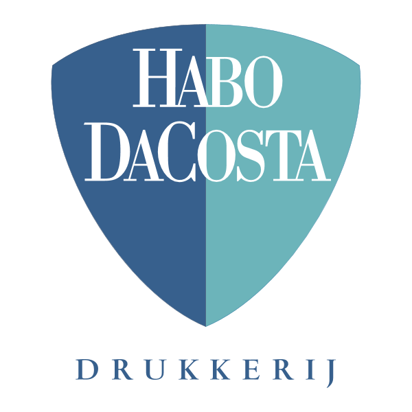 Habo Dacosta Drukkerij ,Logo , icon , SVG Habo Dacosta Drukkerij