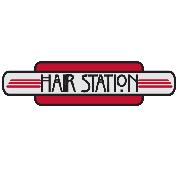 Hair Station Logo ,Logo , icon , SVG Hair Station Logo