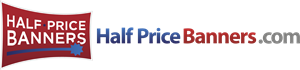 Half Price Banners Logo