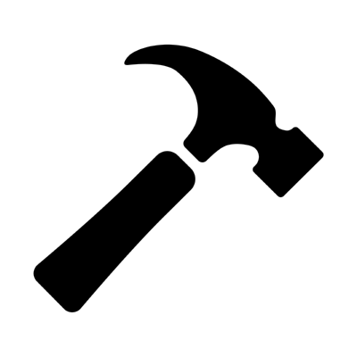 hammer ,Logo , icon , SVG hammer