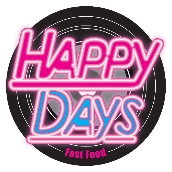 Happy Days Fast Food Logo ,Logo , icon , SVG Happy Days Fast Food Logo