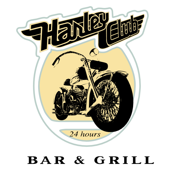 Harley Club ,Logo , icon , SVG Harley Club