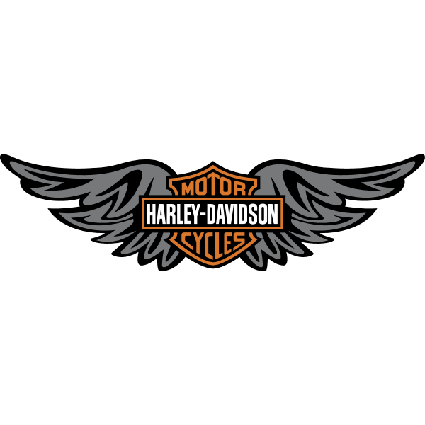 Harley Wings ,Logo , icon , SVG Harley Wings