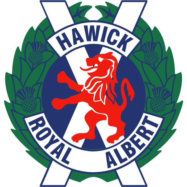 Hawick Royal Albert fc Schotland Logo