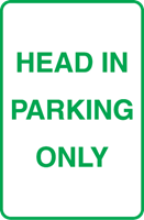 Head in parking only Logo ,Logo , icon , SVG Head in parking only Logo