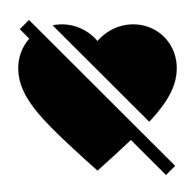 heart dislike ,Logo , icon , SVG heart dislike