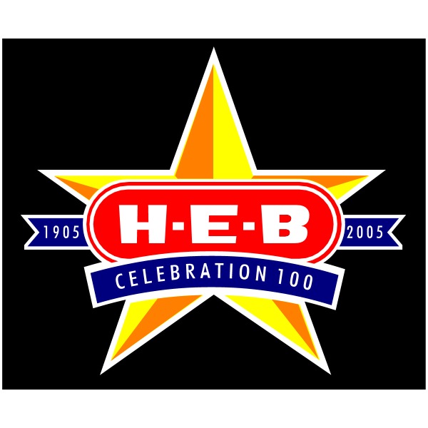 HEB 100 Year Logo ,Logo , icon , SVG HEB 100 Year Logo