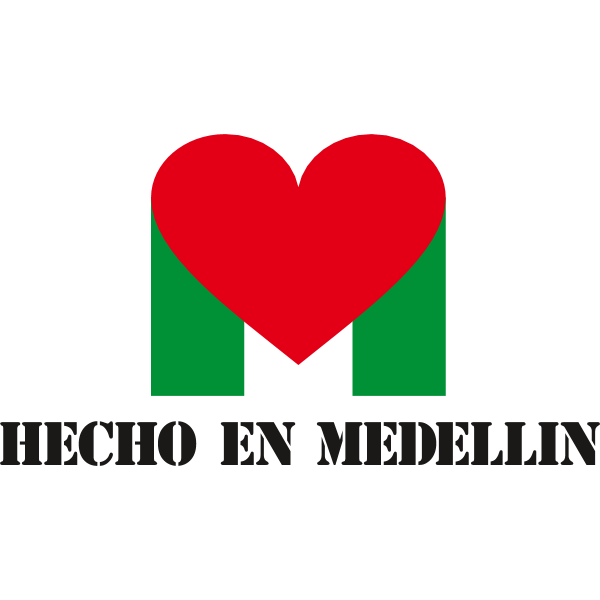 HECHO EN MEDELLIN Logo ,Logo , icon , SVG HECHO EN MEDELLIN Logo