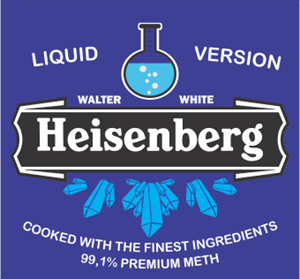 HEISENBERG BLUE LIQUID Logo ,Logo , icon , SVG HEISENBERG BLUE LIQUID Logo