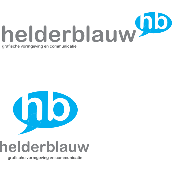 Helderblauw Logo