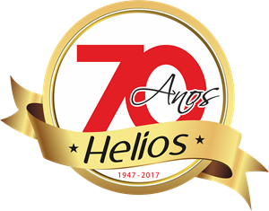 Helios 70 Anos Logo ,Logo , icon , SVG Helios 70 Anos Logo