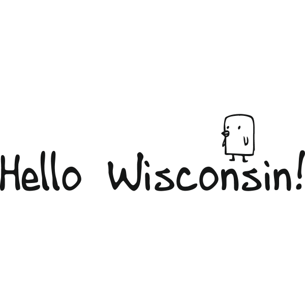 Hello Wisconsin! Logo