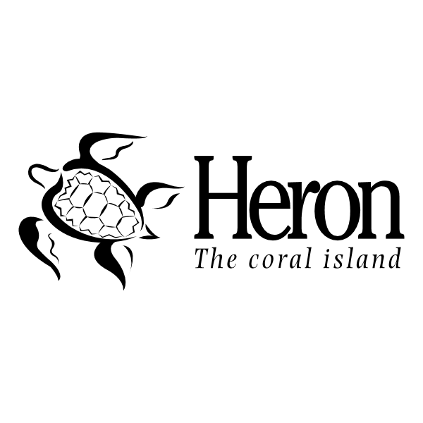 Heron The coral island