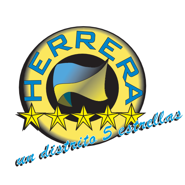 Herrera un idstrito 5 estrellas Logo ,Logo , icon , SVG Herrera un idstrito 5 estrellas Logo