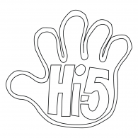 Hi 5 Logo ,Logo , icon , SVG Hi 5 Logo