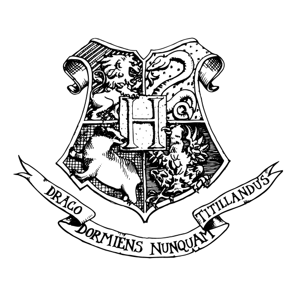 Hogwarts ,Logo , icon , SVG Hogwarts