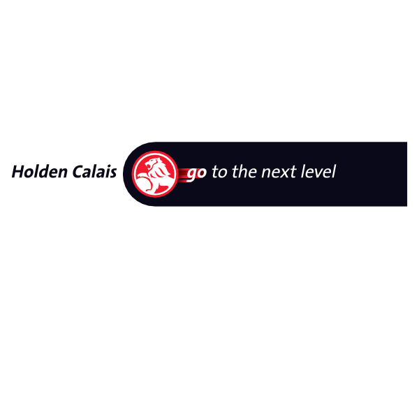 Holden Calais Go to the next level Logo
