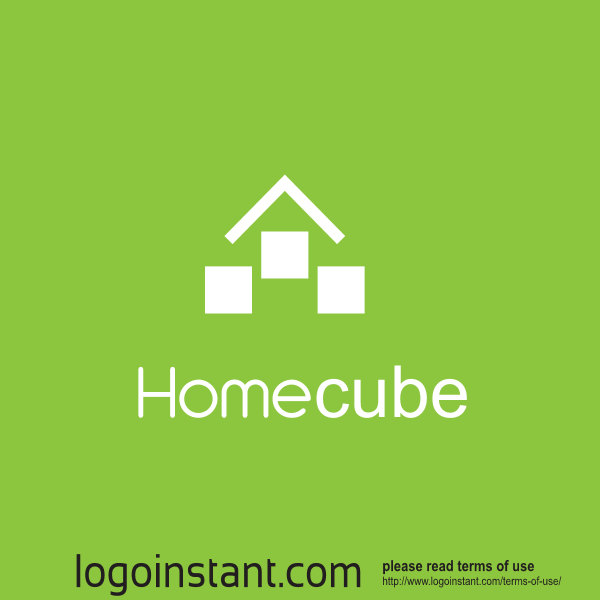Home Cube Logo ,Logo , icon , SVG Home Cube Logo