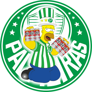 Homer Palmeiras Logo ,Logo , icon , SVG Homer Palmeiras Logo