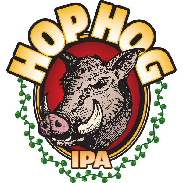 Hop Hog IPA Logo