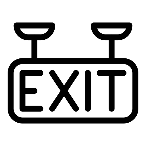 exit ,Logo , icon , SVG exit