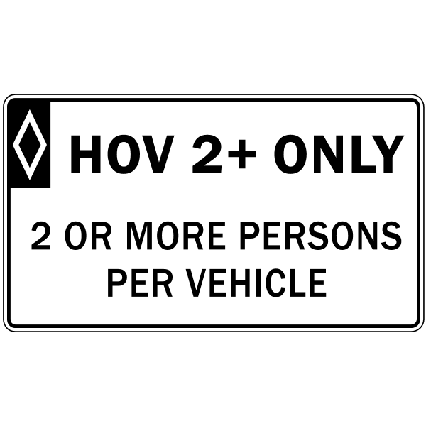 HOV 2  ONLY 2 Logo ,Logo , icon , SVG HOV 2  ONLY 2 Logo
