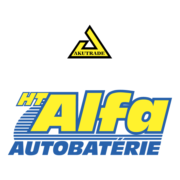 HT Alfa Autobaterie ,Logo , icon , SVG HT Alfa Autobaterie