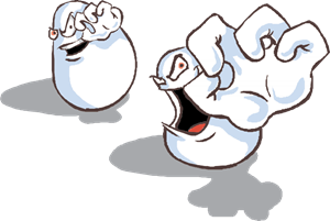 Huevo Cartoon Logo