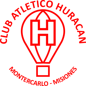 Huracán de Montecarlos Misiones Logo ,Logo , icon , SVG Huracán de Montecarlos Misiones Logo
