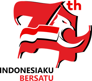 HUT RI 74 INDONESIAKU BERSATU Logo