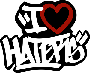 I Love Haters Logo