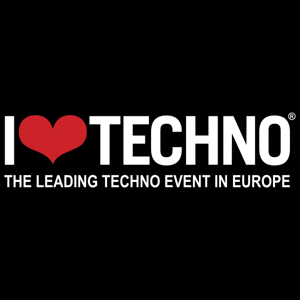 I Love Techno ,Logo , icon , SVG I Love Techno