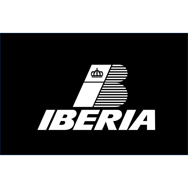 Iberia Airlines Negative Vertical Logo ,Logo , icon , SVG Iberia Airlines Negative Vertical Logo