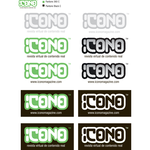 Icono Magazine Logo ,Logo , icon , SVG Icono Magazine Logo