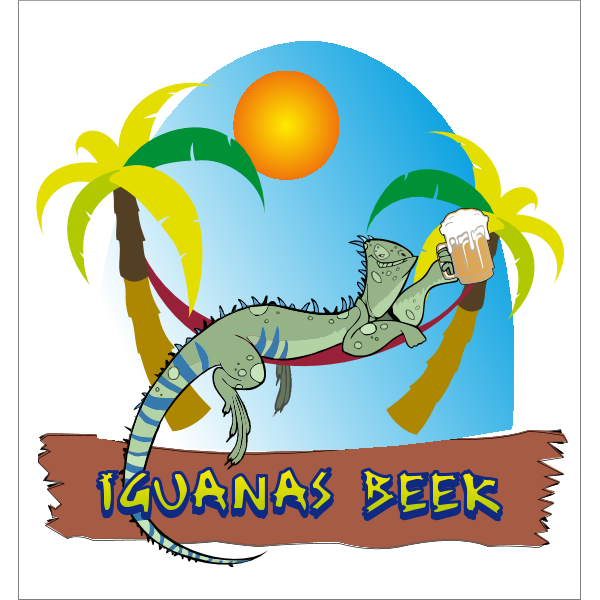 Iguanas Beer Logo ,Logo , icon , SVG Iguanas Beer Logo