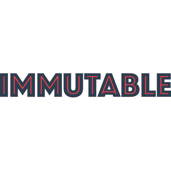 Immutable ,Logo , icon , SVG Immutable