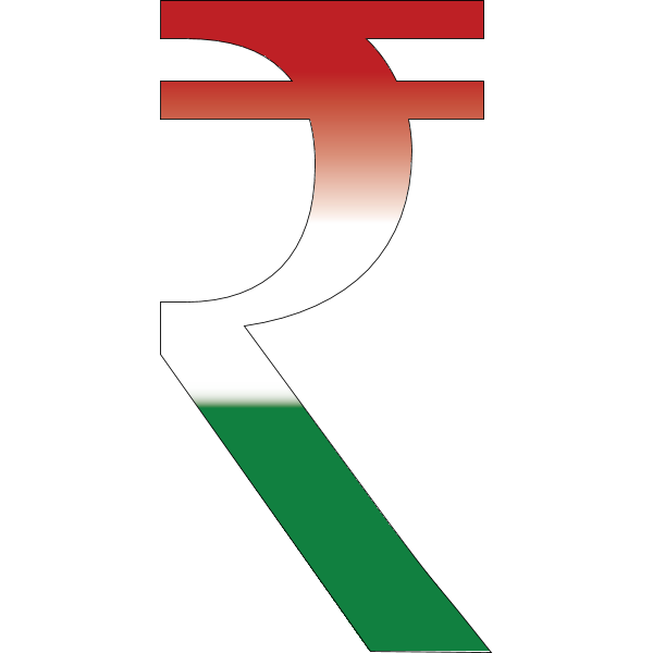Indian Rupee Logo ,Logo , icon , SVG Indian Rupee Logo