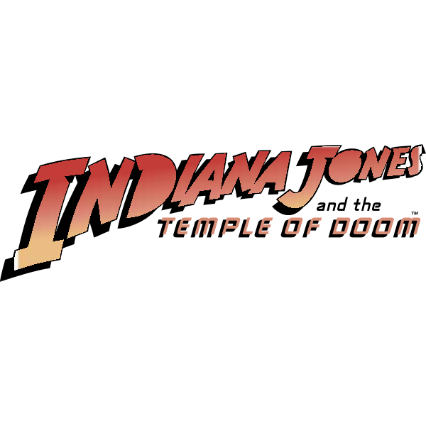 Indiana Jones Temple of Doom ,Logo , icon , SVG Indiana Jones Temple of Doom