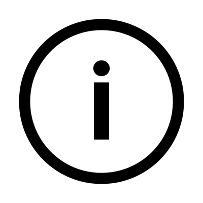 information circle outline ,Logo , icon , SVG information circle outline