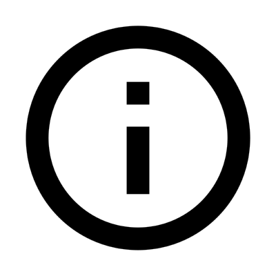 information circle outline ,Logo , icon , SVG information circle outline