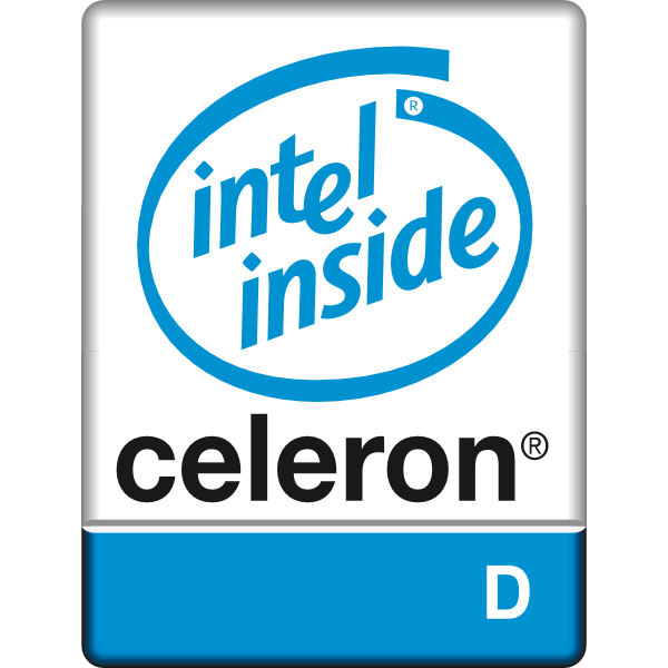 Intel Celeron D Logo ,Logo , icon , SVG Intel Celeron D Logo